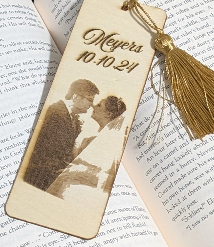 Custom Engraved Bookmark
