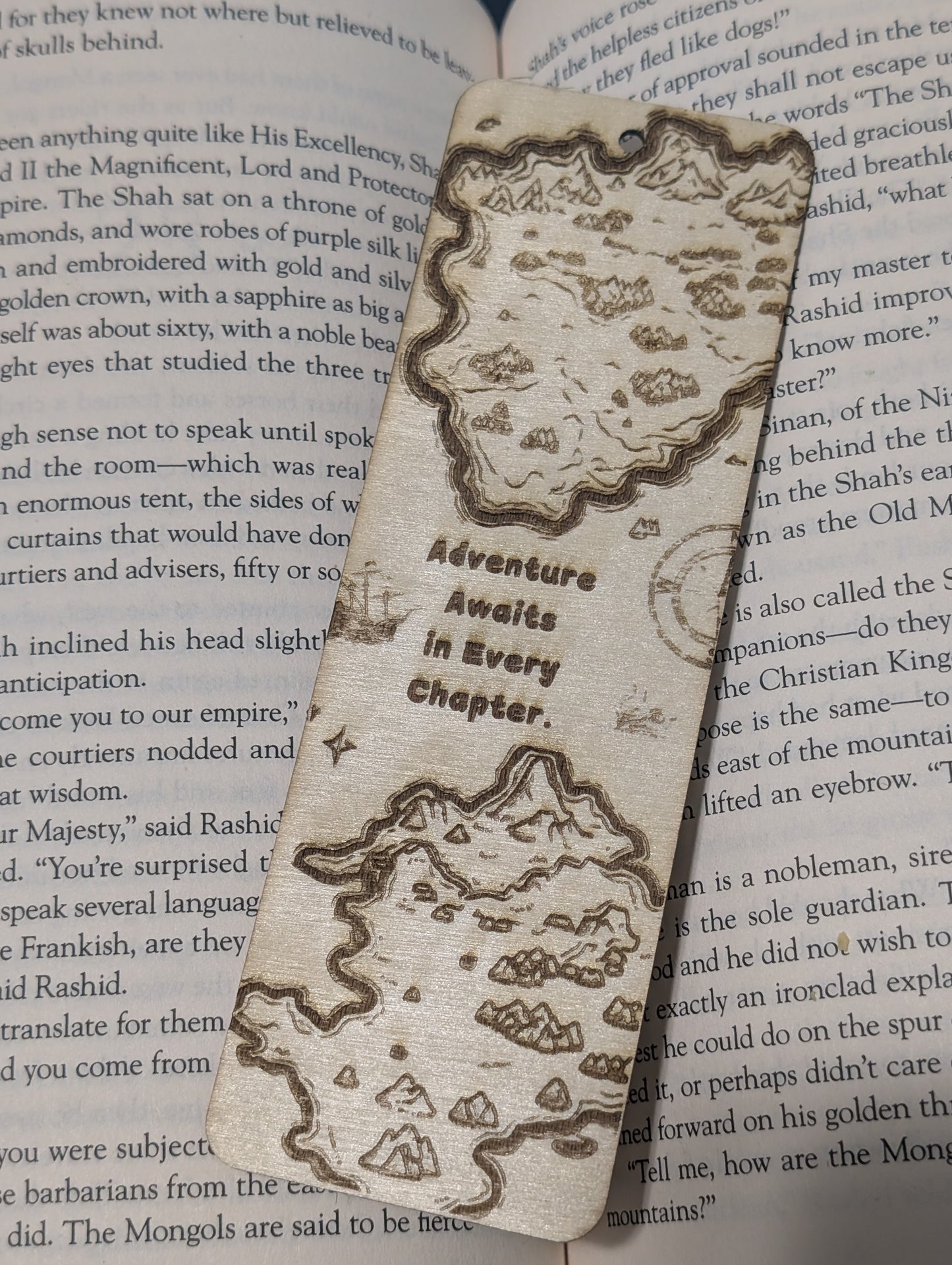 Custom Engraved Bookmark