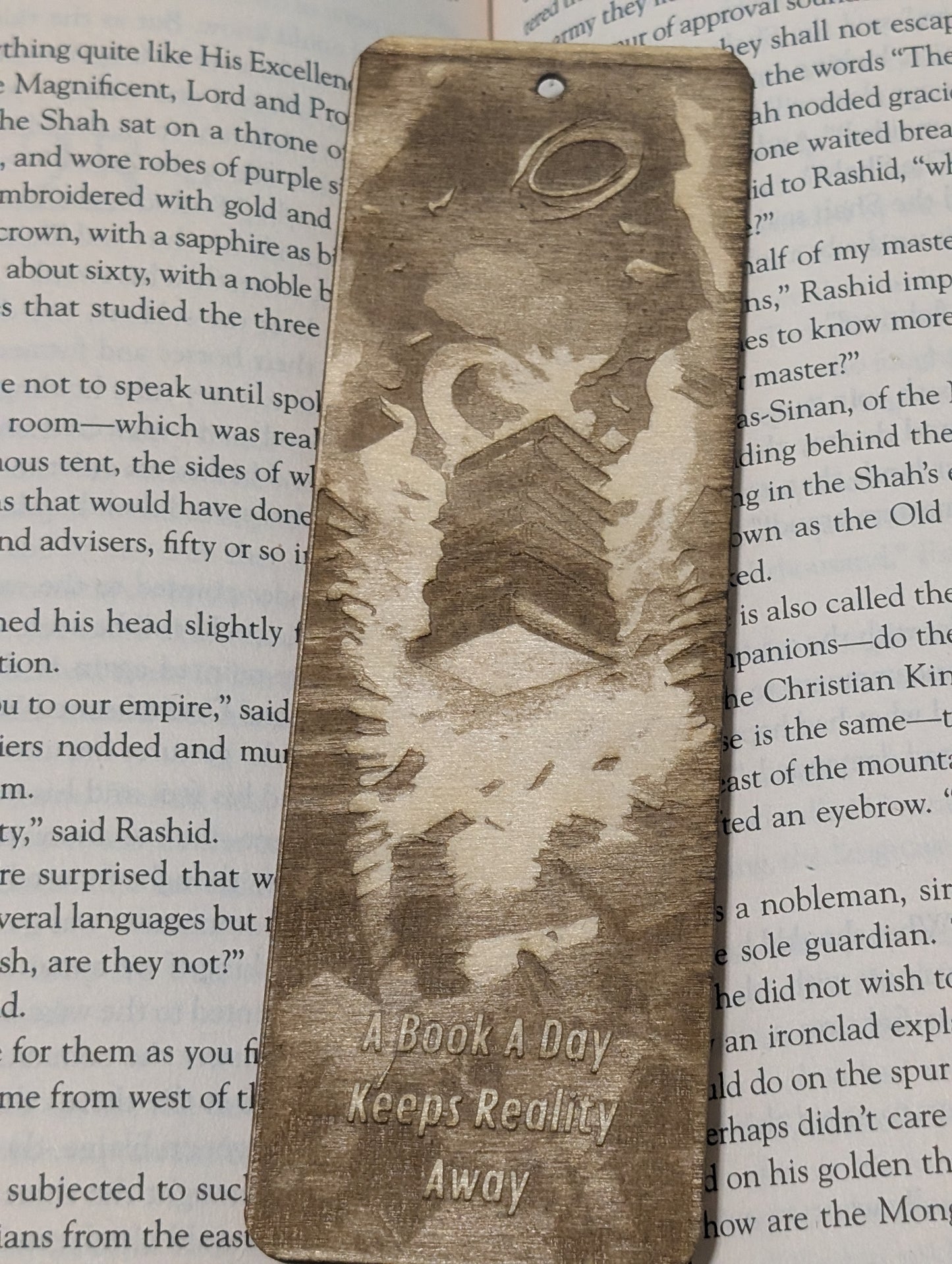 Custom Engraved Bookmark