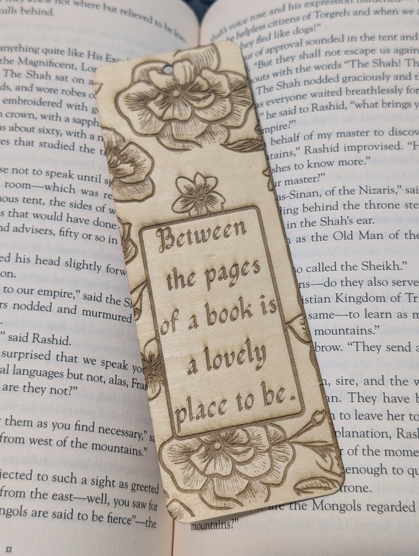 Custom Engraved Bookmark