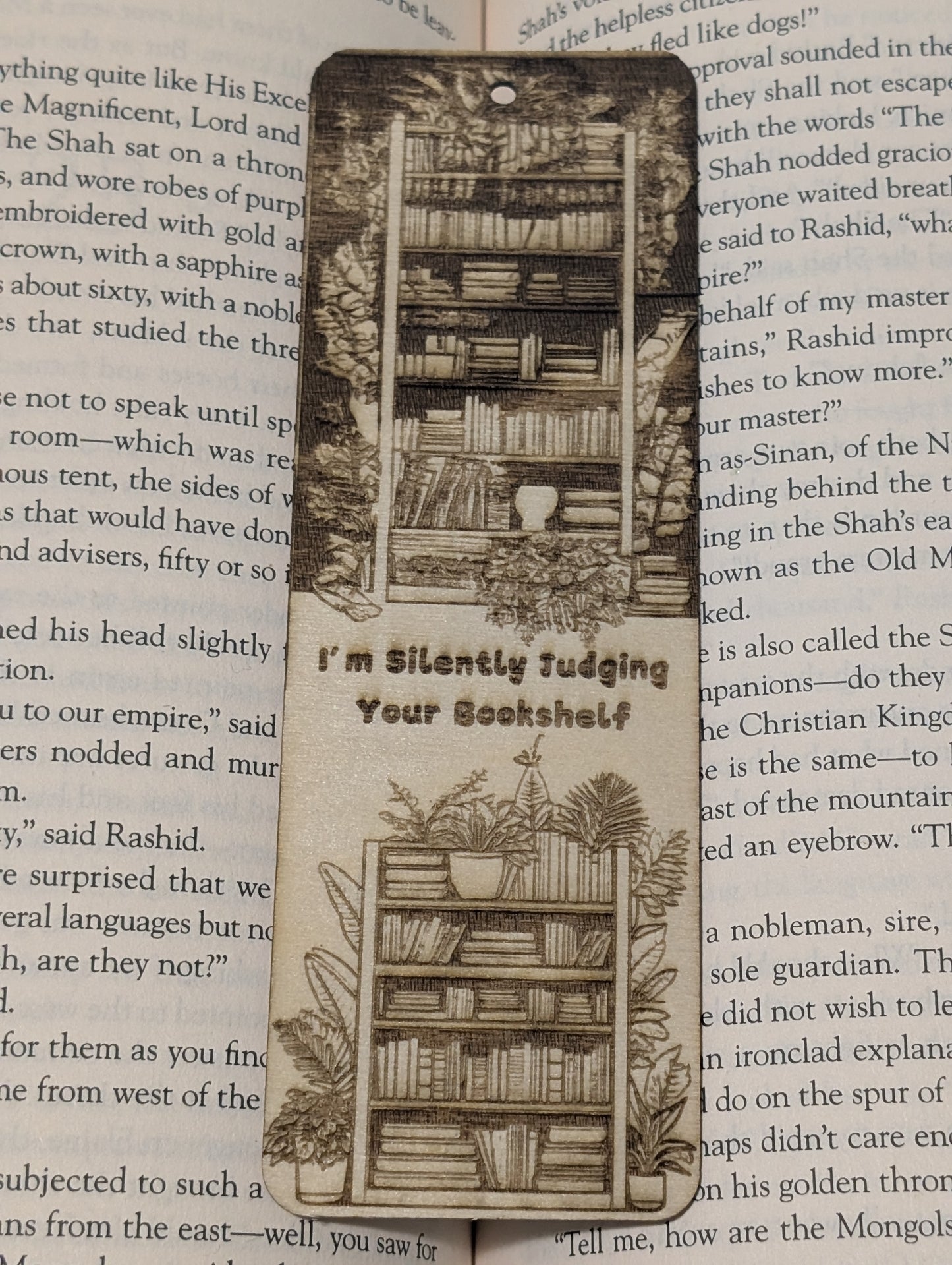 Custom Engraved Bookmark